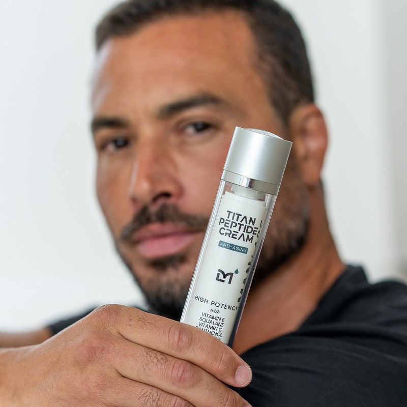 Man Labs Titan Peptide Cream | Gentle | Anti-aging | Face moisturizer | 50 mL image 3