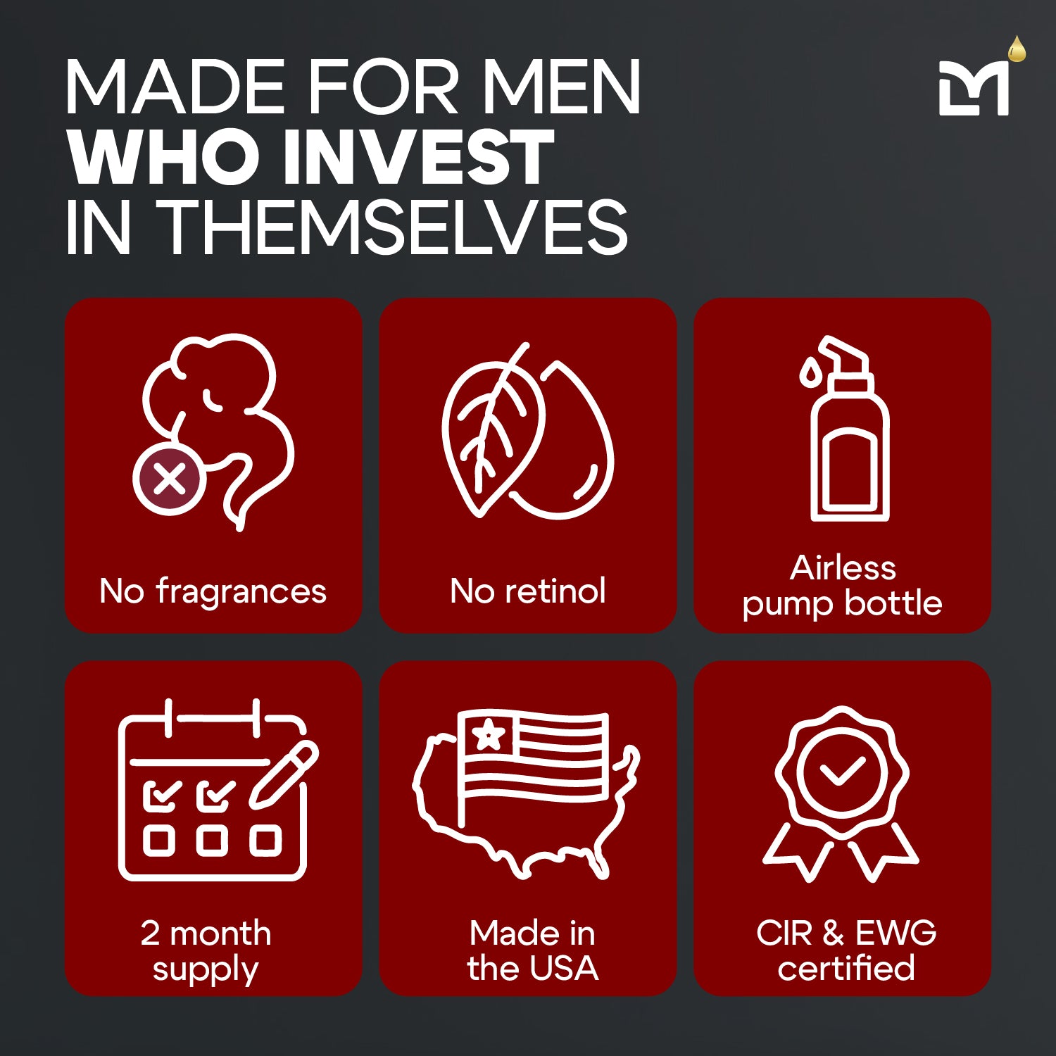 Man Labs Titan Peptide MAX Serum | Ultra potency | Anti-aging | Face serum | 30 mL image 4