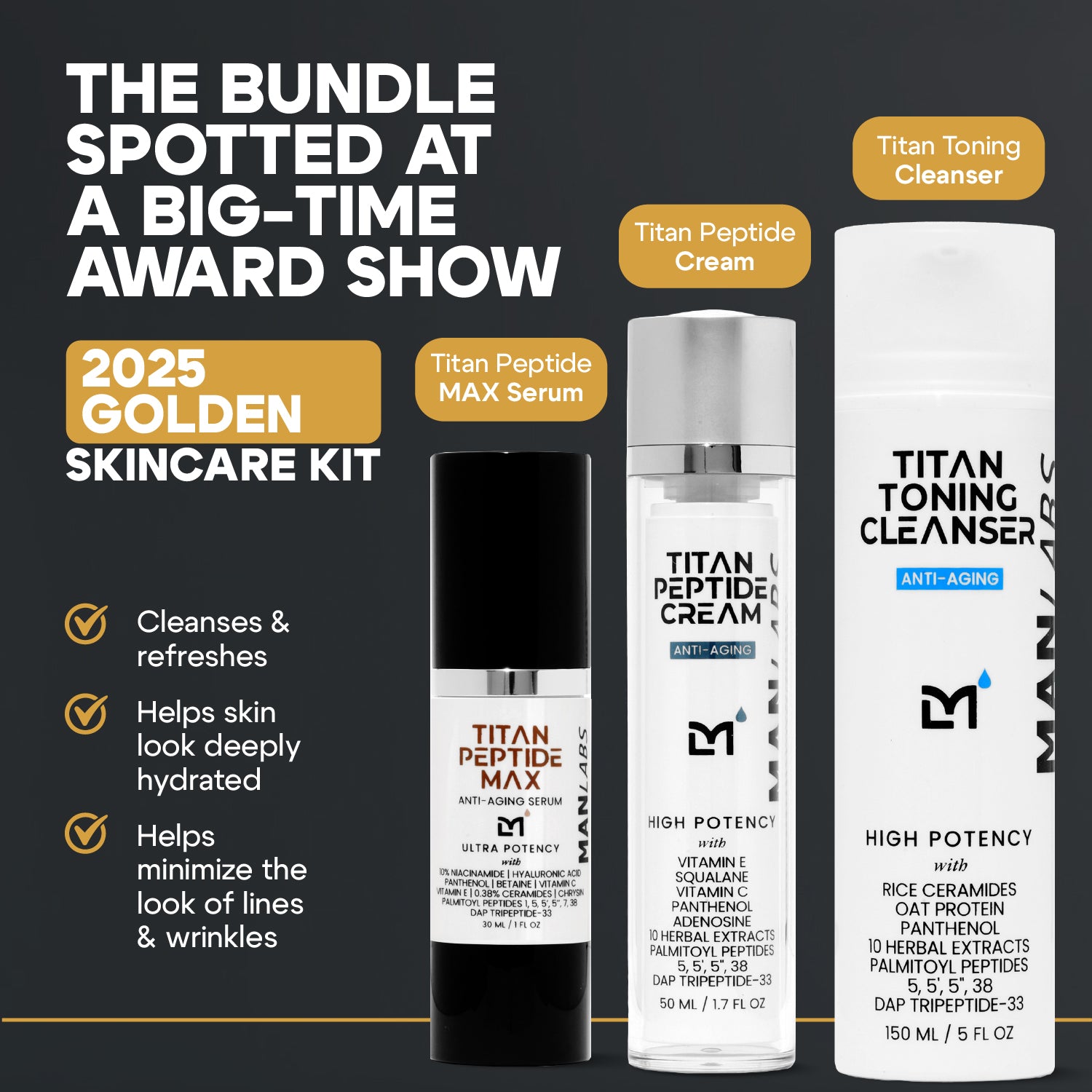 Titan Golden Skincare Kit