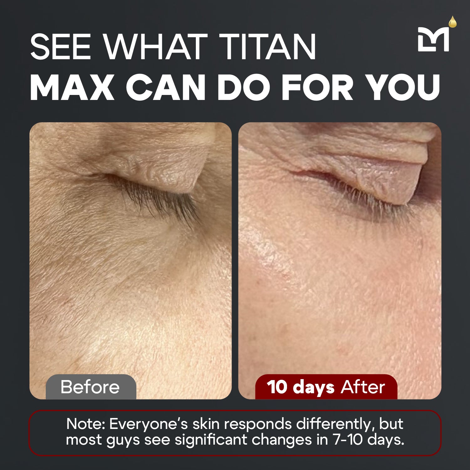 Man Labs Titan MAX Serum | Ultra potency | Anti-aging | Face serum | 30 mL image 5