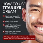 Man Labs Titan Eye Cream | High potency | Anti-aging | 15 mL image 1