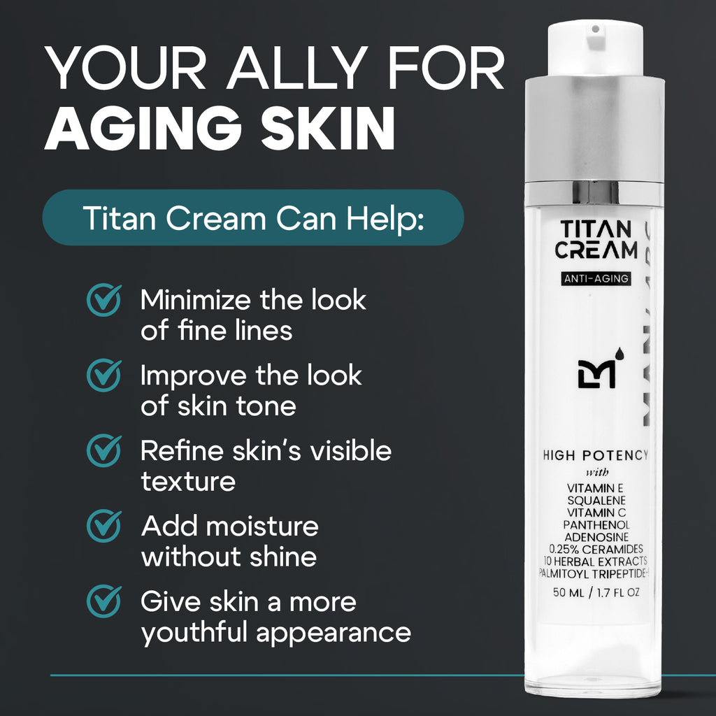 Man Labs Titan Cream | Gentle | Anti-aging | Face moisturizer | 50 mL image 2