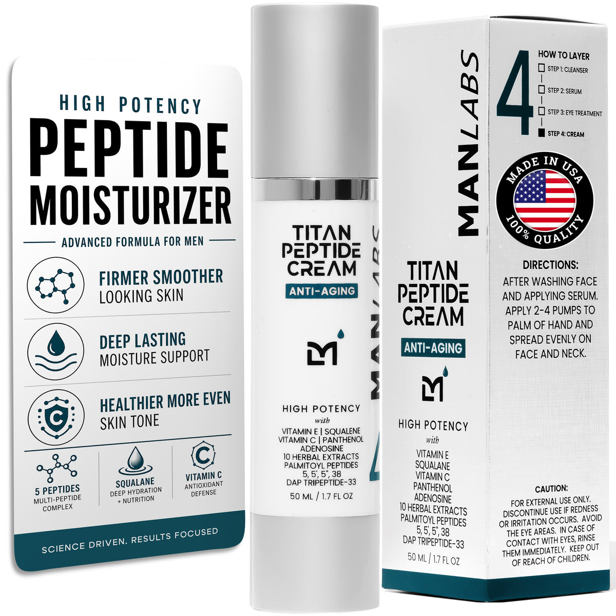 Titan Peptide Anti-Aging Face Cream