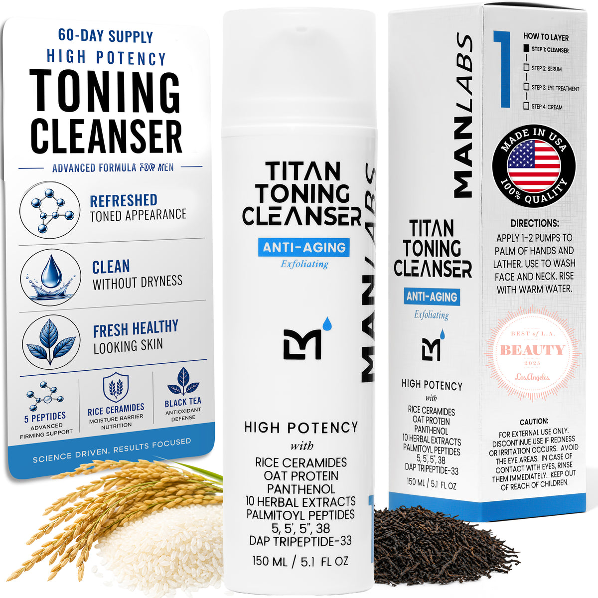 Titan Anti-Aging & Toning Facial Cleanser